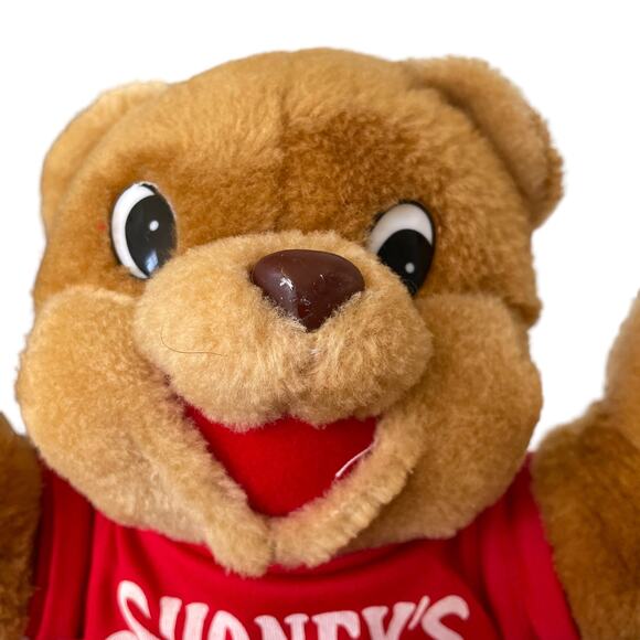 Shoneys Bear Plush Mascot Restaurant Vintage 1990s Shoney’s Collectible READ - Picture 2 of 11